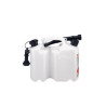 Bidão combinado standard transparente 5/3 l