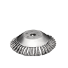 ESCOVA DE LIMPEZA CONICA AÇO DIAM 200MM-20.0MM