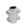 Tapa Poros Largo Galvanizado 3"