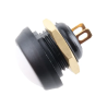 INTERRUPTOR BOTAO branco IP67, MONOPOLAR DE UMA VIA SPST
