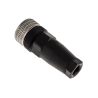 Conetor Femea M12 5 pinos para câmara Fendt