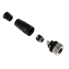 Conetor Femea M12 5 pinos para câmara Fendt