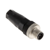 Conetor Macho M12 5 pinos para câmara Fendt