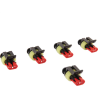 Ficha macho 2 vias