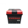 Bateria WEBER 100 Ah 760EN 350X170X190mm Drt.