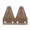 Faca Dupla 2,5 mm ESM