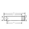 Cavilha 32x125mm Cat.3
