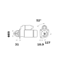 Motor de Arranque 12V 4kW
